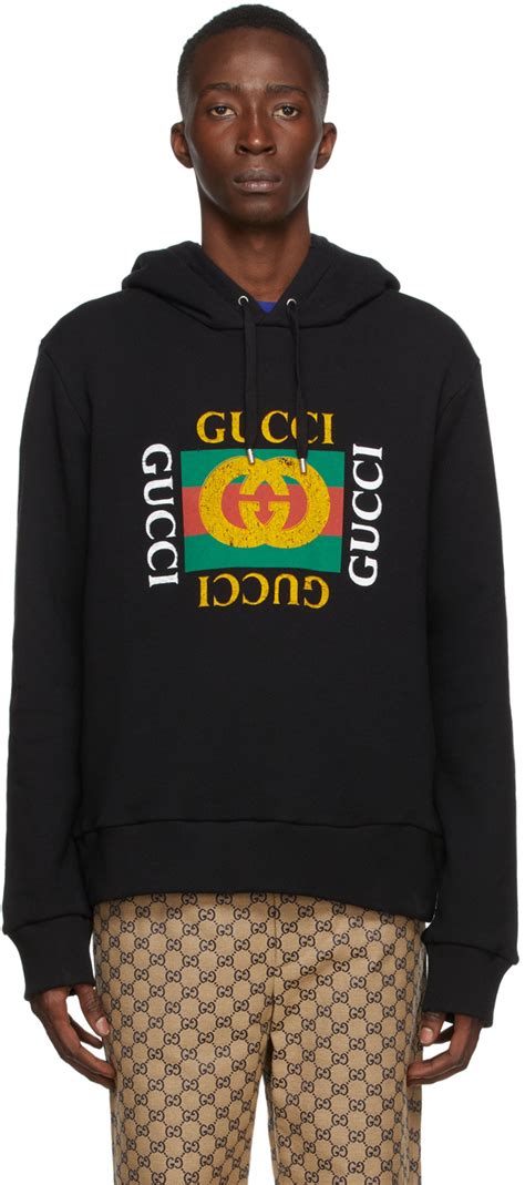 gucci hoodie ssense|gucci tracksuit men's.